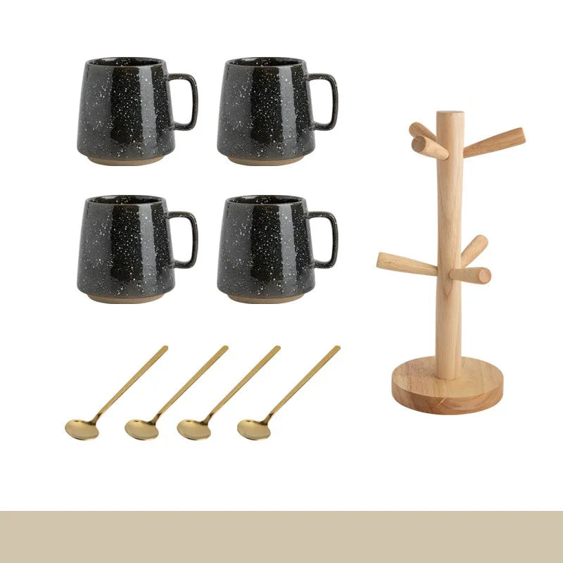 Taza de Gres Estilo Japonés