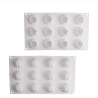 Molde de Silicona Tulipán para Mousse