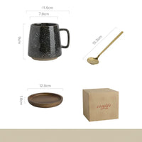 Taza de Gres Estilo Japonés