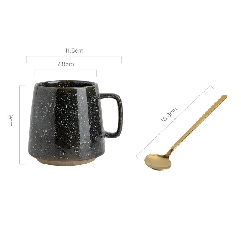 Taza de Gres Estilo Japonés