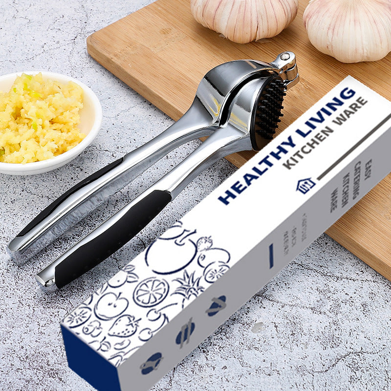 Prensa y Pelador Manual de Ajo