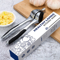 Prensa y Pelador Manual de Ajo