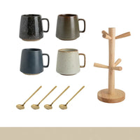 Taza de Gres Estilo Japonés