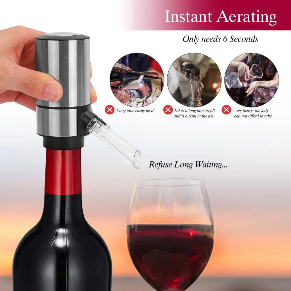 Aireador Automático para Vino