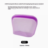 Bolsa de Silicona Reutilizable para Alimentos