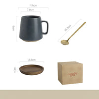 Taza de Gres Estilo Japonés
