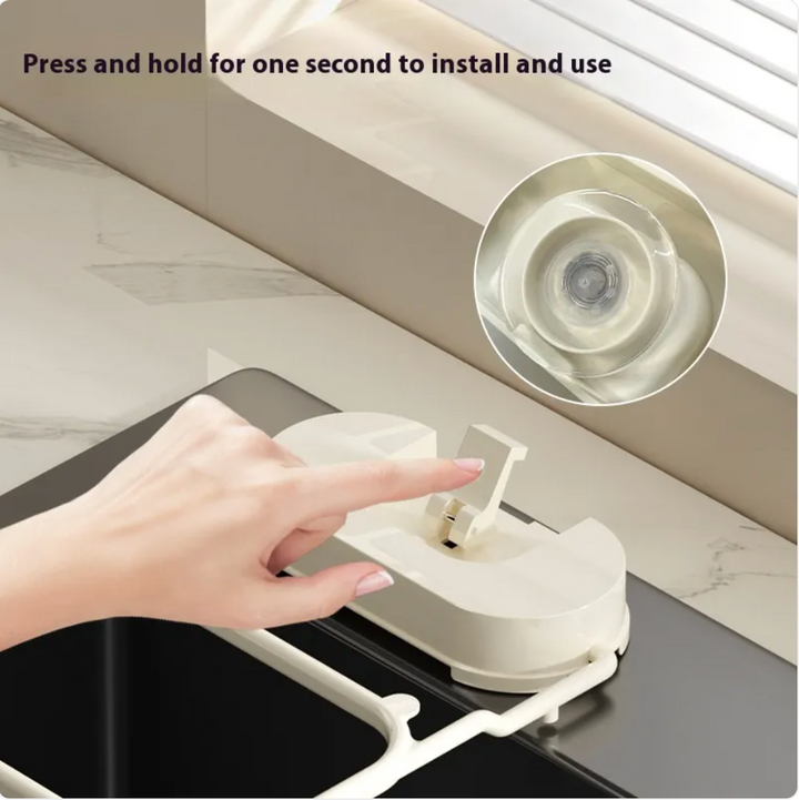 Colador Plegable para Fregadero con Ventosa