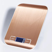 Báscula de Cocina de Acero Inoxidable Recargable