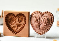 Moldes de Madera de Haya para Galletas