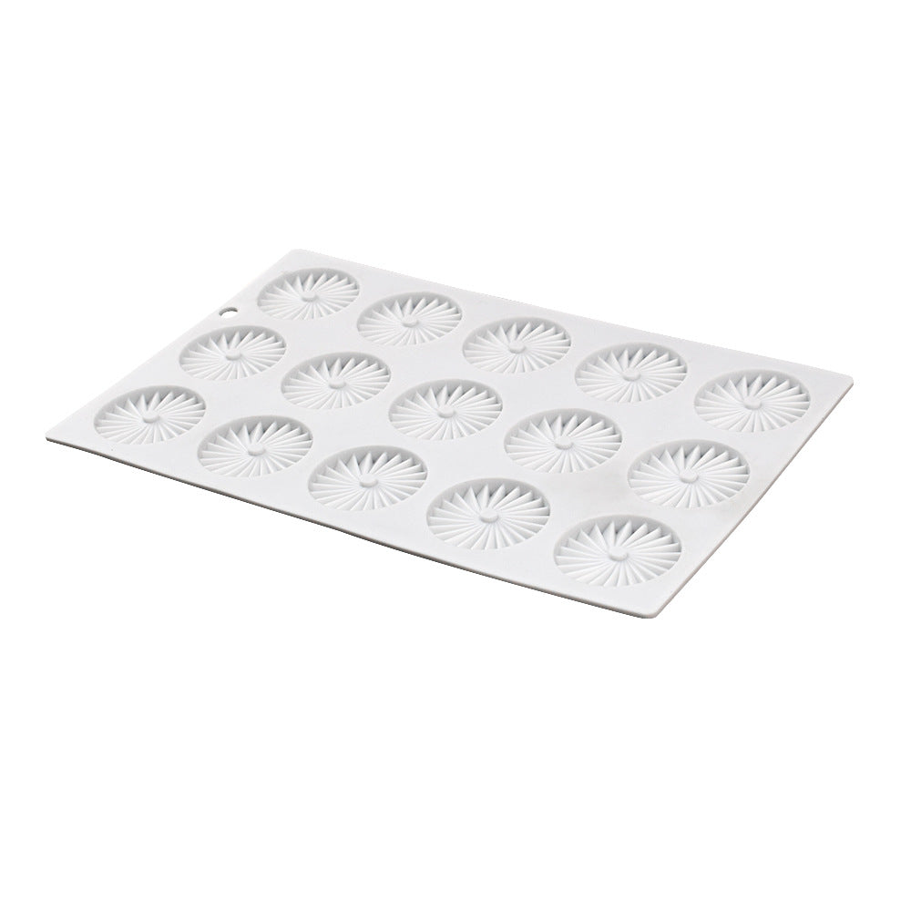 Molde de Silicona Plisado para Mousse