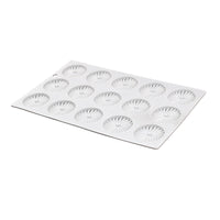 Molde de Silicona Plisado para Mousse