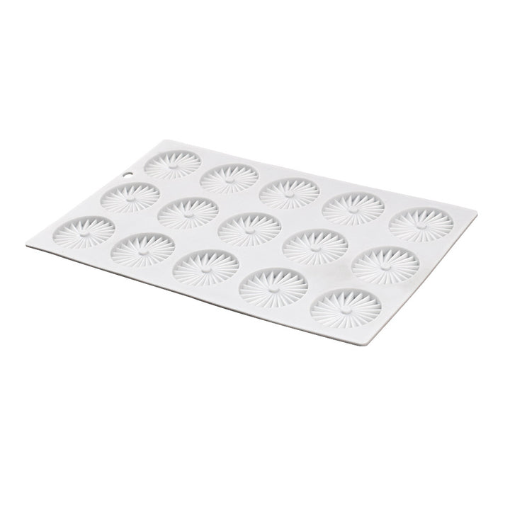 Molde de Silicona Plisado para Mousse