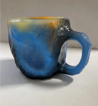 Taza de Café con Efecto Cristal Mineral