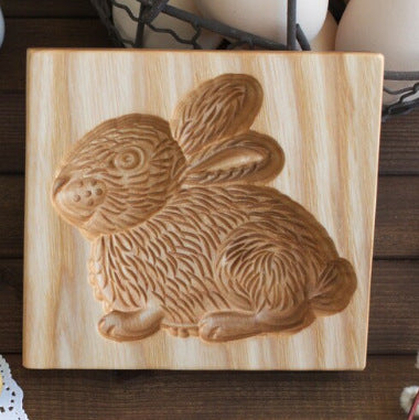 Moldes de Madera de Haya para Galletas