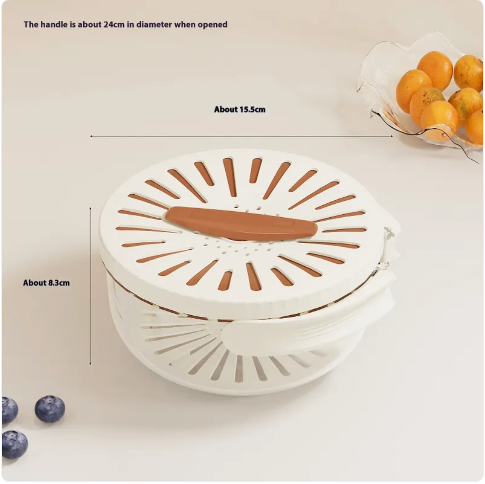 Escurridor Plegable para Frutas y Verduras