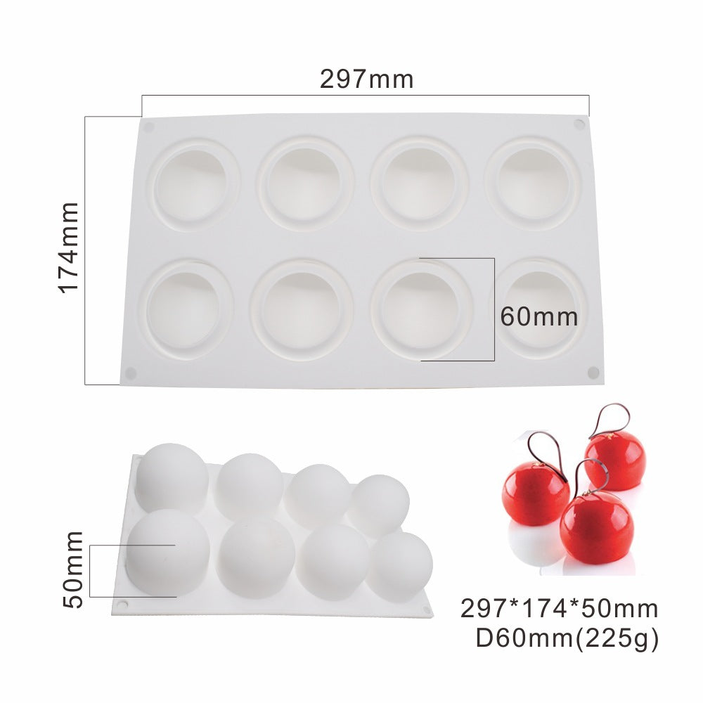 Molde de Silicona con Forma de Huevo