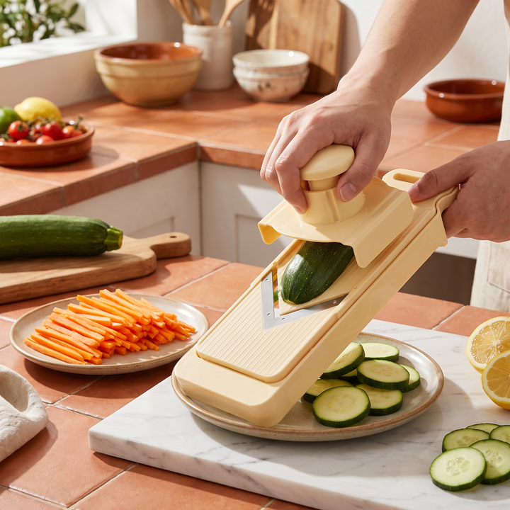 Mandolina cortadora y ralladora de verduras en AugeShop